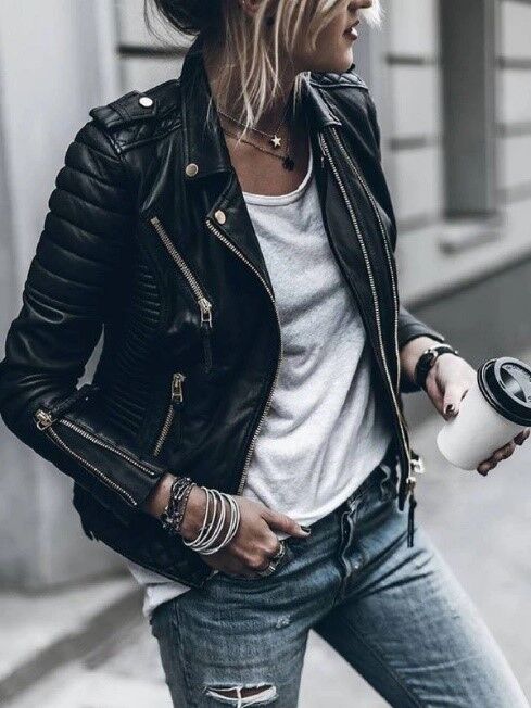 Biker Jacke