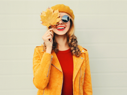 Herbstmode: Farbe bekennen