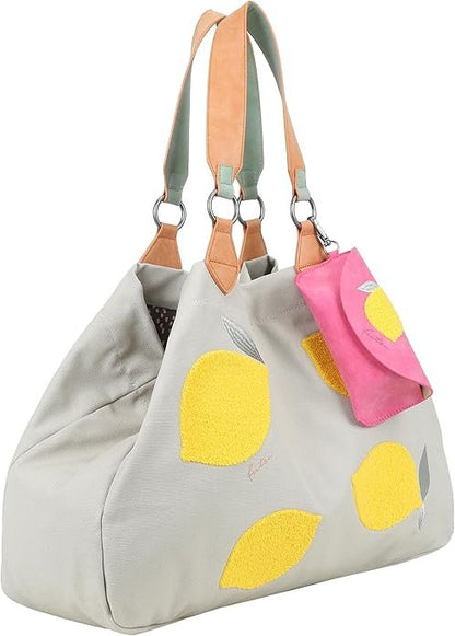 Fritzi aus Preußen Shopper Damen Grau
