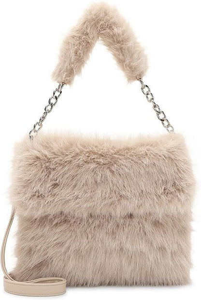 Schultertasche Dominique 64761 Taupe