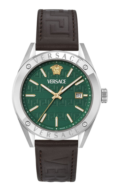 Versace Armbanduhr Herren Vekha Athletics Grün Braun VEKHA0125