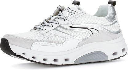 Gabor Sneaker Damen Weiß Silber