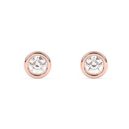 Felix Amar Ohrstecker 750er Gold 1 Karat VS1