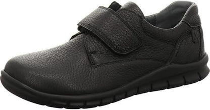 Waldläufer Hector Herren Halbschuhe, Schwarz