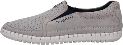 Bugatti Klassische Slipper Herren Hellgrau