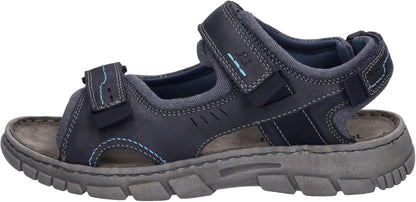 Josef Seibel Sportliche Sandalen Herren Blau