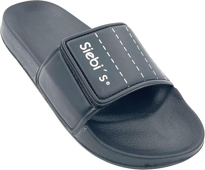 Siebi's Badesandalen Herren Schwarz
