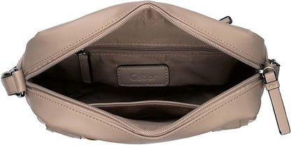 Umhängetasche Lilien Beige