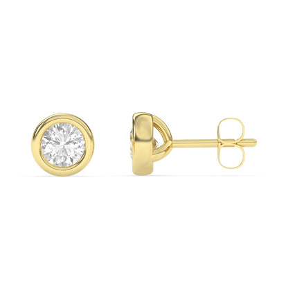 Felix Amar Ohrstecker 750er Gold 1 Karat SI1