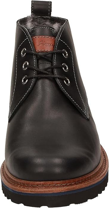 Sioux Adalrik Herren Schnür-Stiefeletten, Schwarz