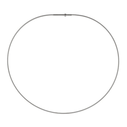 Ernstes Design Damen Halskette Spiralreif 42cm Silber SP1.8C.42