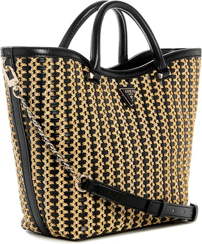 Shopper Atalia Schwarz, Beige