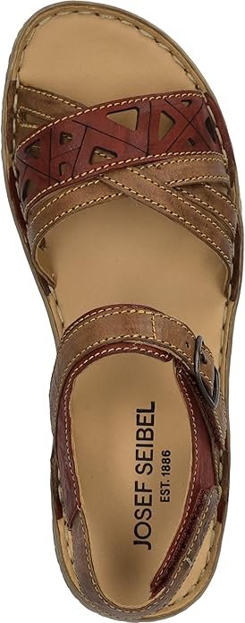 Josef Seibel Riemchen Sandale Damen Rot