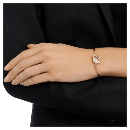 Swarovski Armband Damen Swan Weiß Roségoldfarben 5142752