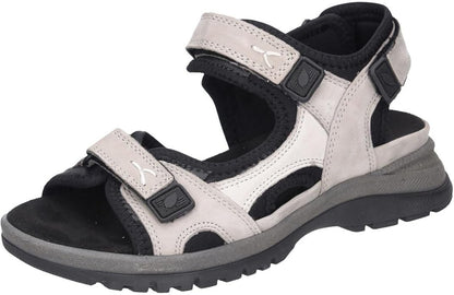 Waldläufer H-Sora Herren Outdoor Sandalen, Grau