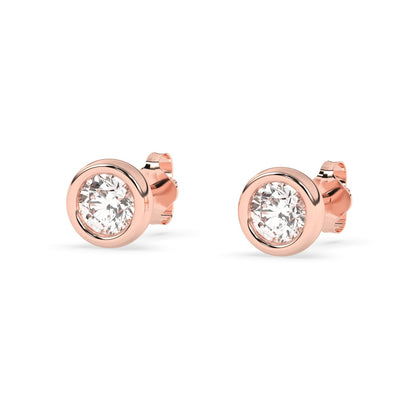 Felix Amar Ohrstecker 750er Gold 1 Karat VS1