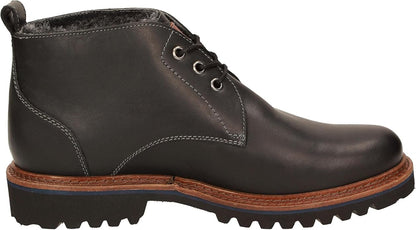 Sioux Adalrik Herren Schnür-Stiefeletten, Schwarz