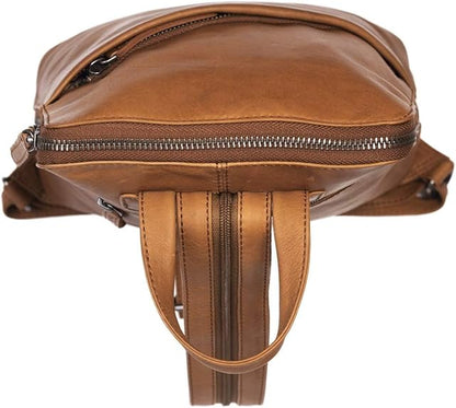 Cityrucksack Claire Cognac