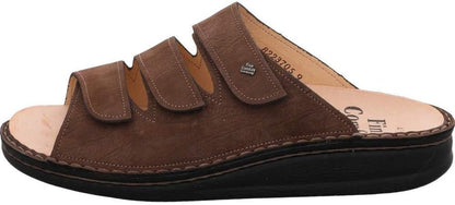 Finn Comfort Korfu Damen Komfort Sandalen, Braun Tabak