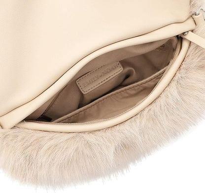 Schultertasche Dominique 64761 Taupe