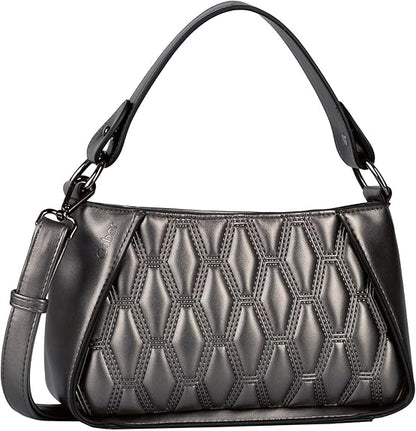 Schultertasche Benira Grau