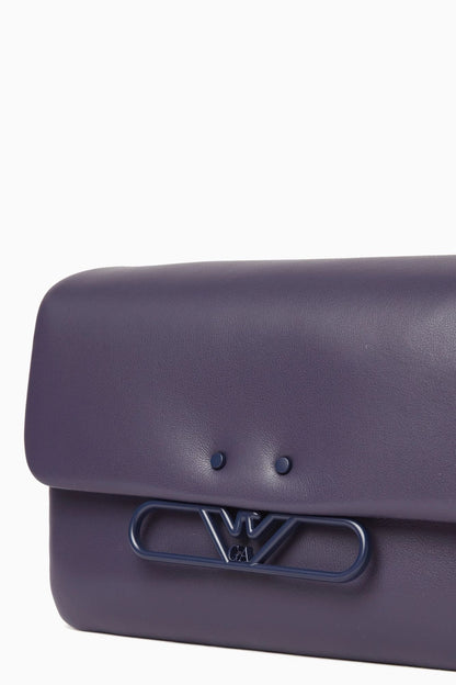 Emporio Armani Umhängetasche Damen Schultertasche Purple EW002925 AF17556 UA063