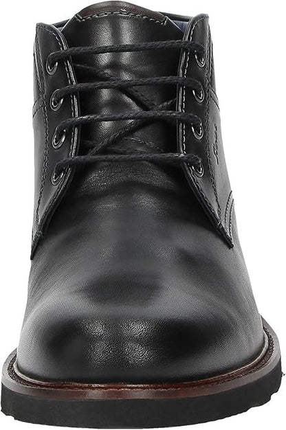 Sioux Schnür-Stiefeletten schwarz