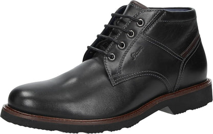 Sioux Schnür-Stiefeletten schwarz