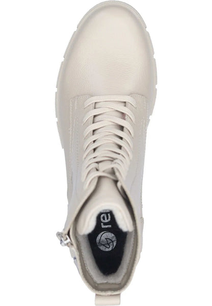 Remonte Schnür-Stiefeletten creme