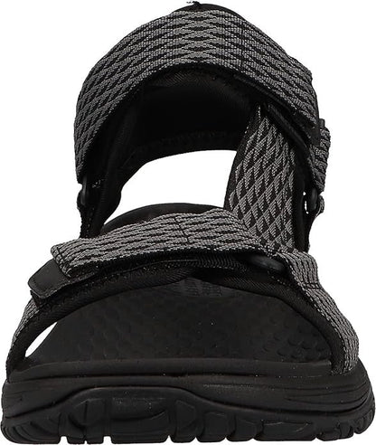 Skechers Outdoorsandalen Herren Schwarz