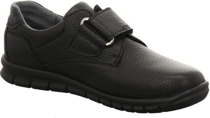 Waldläufer Hector Herren Halbschuhe, Schwarz