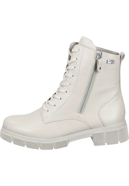 Remonte Schnür-Stiefeletten creme
