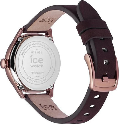 Ice-Watch - Ice Time Brown - Braun Damenuhr mit Lederarmband - 013068 (Small)