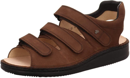 Finn Comfort Tunis Herren Komfort Sandalen, Braun Havanna