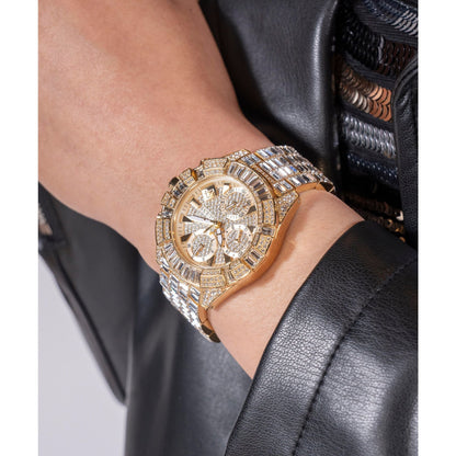 Guess Damen Multifunktionsuhr ICONIC 40th Anniversary Limited Edition Gold GW0812L2