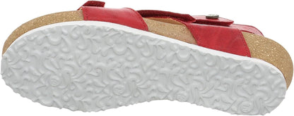 Think Komfort Sandale Damen Rot