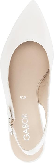 Gabor Sling-Pumps Damen Weiß