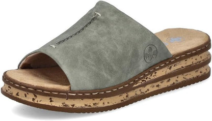 Rieker Pantolette Damen Grün