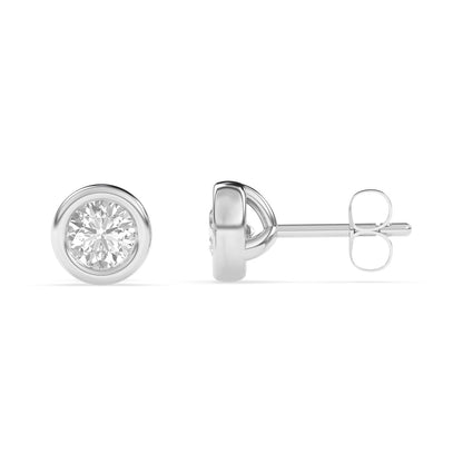 Felix Amar Ohrstecker 750er Gold 1 Karat VS1