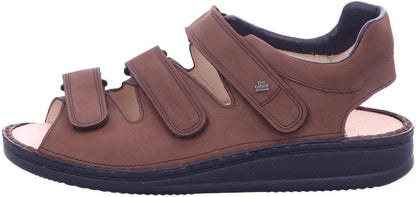 Finn Comfort Tunis Herren Komfort Sandalen, Braun Havanna