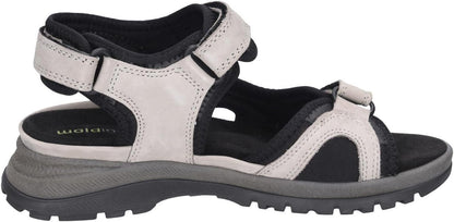 Waldläufer H-Sora Herren Outdoor Sandalen, Grau