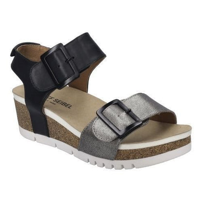 Josef Seibel Keilsandalen Damen Blau