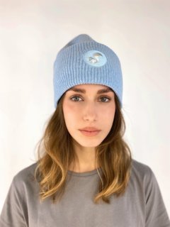 thies Eco Wool Beanie blue fog (W/M/X)