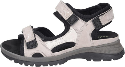 Waldläufer H-Sora Herren Outdoor Sandalen, Grau