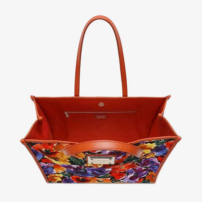 Dolce & Gabbana Large Shopper Damen Blumenmuster Mehrfarbig BB2274 AI354 HM4YE