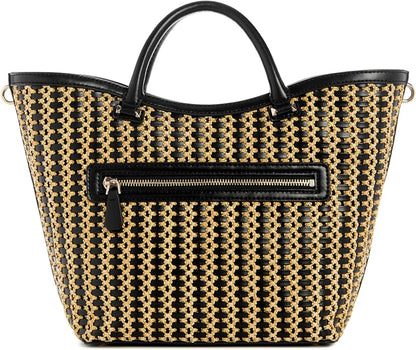 Shopper Atalia Schwarz, Beige