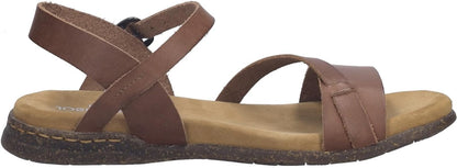Josef Seibel Riemchen Sandale Damen Braun