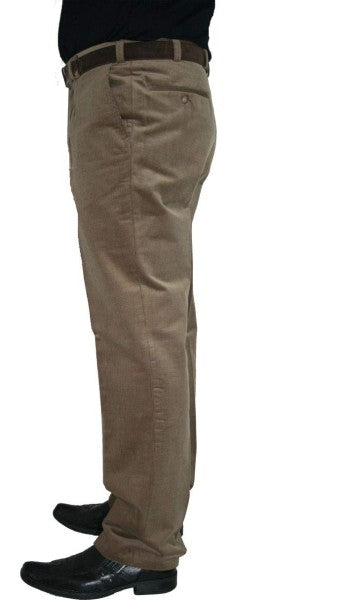 Feincordhose Koblenz in 30 GrÃ¶ÃYen dkl.grau, Gr. 25