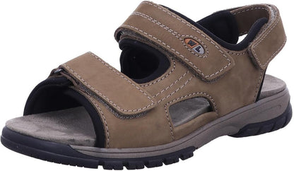 Waldläufer Denver Herren Outdoor Sandalen, Schlamm