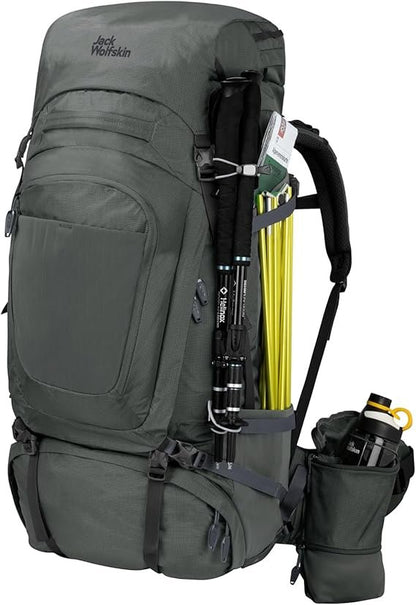 Trekkingrucksack Denali 65+10 Liter Slate Green Grün